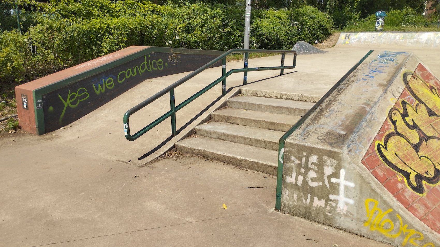 Burgerpark Hafeninsel skatepark